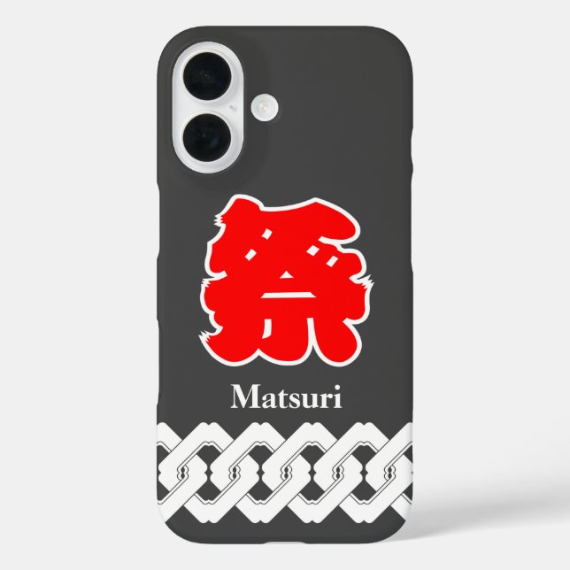 Coques Case-Mate iPhone Manteau noir japonais Matsuri Happi (Verso)