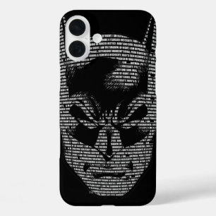 Coques iPhone 16 Plus Mantra de Batman Head