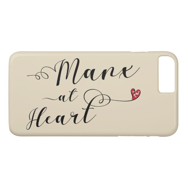 Coques Case-Mate iPhone Manx chez Heart Mobile (Dos (Horizontal))