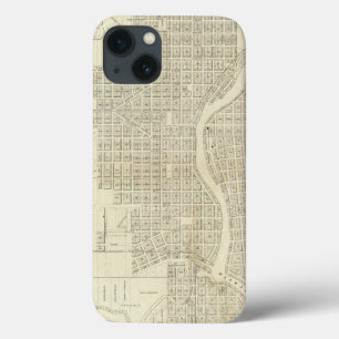 Etui iPhone Case-Mate Map of Milwaukee