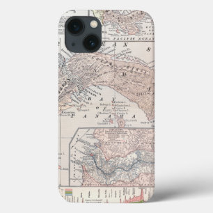 iPhone 13 COQUE MAP: PANAMA, 1907