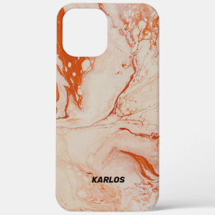 Case-Mate iPhone Case Marbre beige texture marbre brun accents