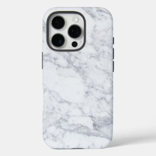 Coques iPhone 16 Pro Marbre blanc