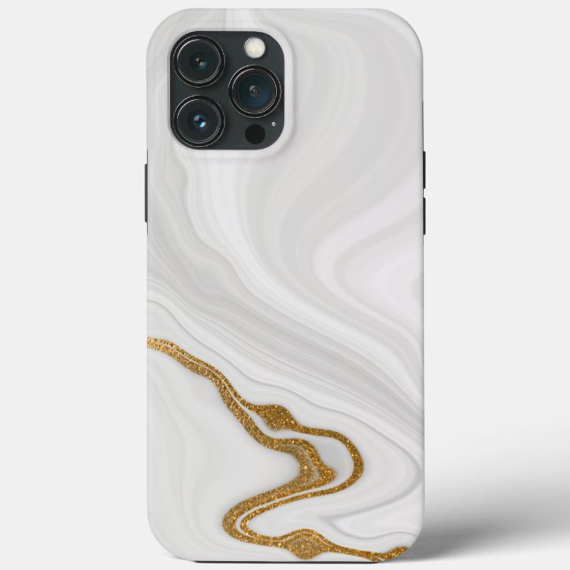 Coques Case-Mate iPhone Marbre blanc (Verso)