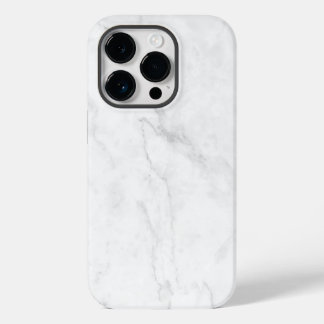 Coque Pour iPhone 14 Pro Marbre Blanc