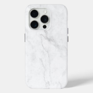 Coque iPhone 15 Pro Marbre Blanc