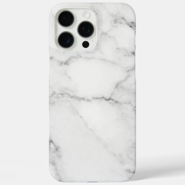 Coques Case-Mate iPhone Marbre blanc (Verso)