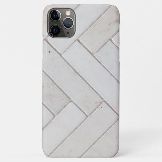 Coques Case-Mate iPhone Marbre Blanc Élégant (Dos)