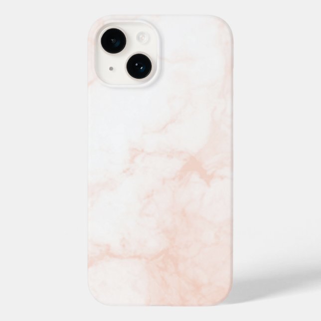 Coques Case-Mate iPhone Marbre blanc et doré moderne (Verso)