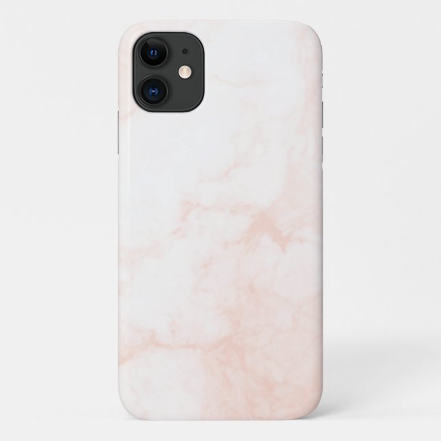 Coques Case-Mate iPhone Marbre blanc et or moderne (Dos)