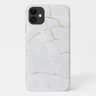 Case-Mate iPhone Case marbre blanc or Coque-Mate à peine là