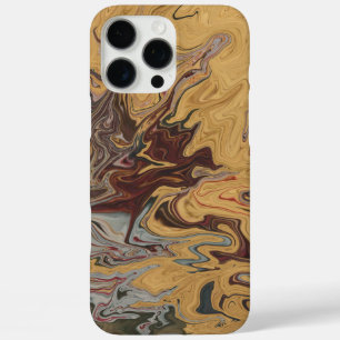 Coques iPhone 16 Pro Max marbre coloré - style marbré papaer