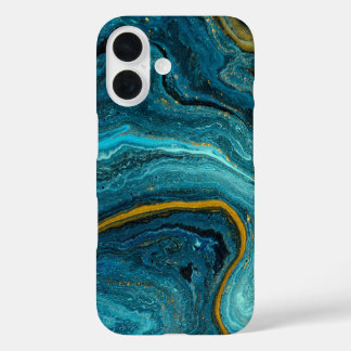Coque Pour iPhone 16 Marbre élégant