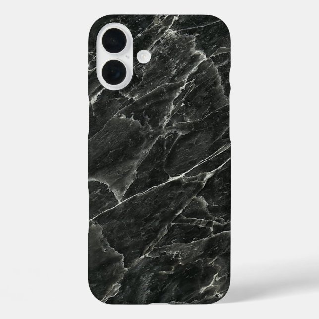 Coques Case-Mate iPhone Marbre noir (Verso)