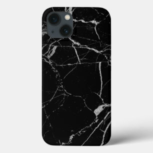 Case-Mate iPhone Case Marbre noir et argent de la veine