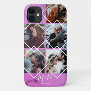 Case-Mate iPhone Case Marbre Rose et rose Les couples personnalisés Les 