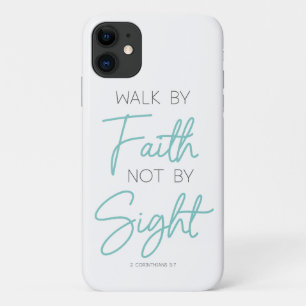 Case-Mate iPhone Case Marcher par la foi Pas par la vue 2 Corinthiens 5: