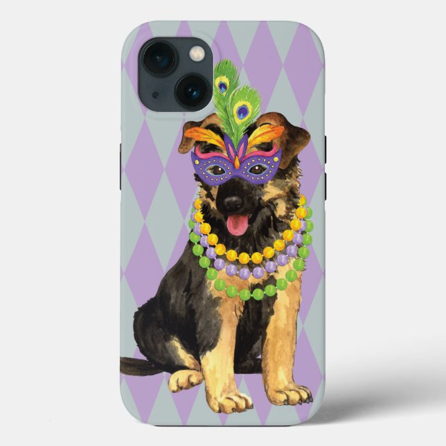 Coques Case-Mate iPhone Mardi Gras berger allemand (Verso)