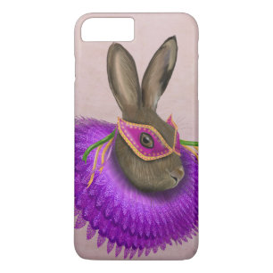 Coque iPhone 7 Plus Mardi Gras Lièvre 4