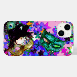 Coques Pour iPhone MARDI GRAS MASQUERADE BALL MASK confetti