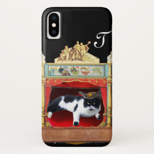 Etui iPhone Case-Mate MARDI GRAS MASQUERADE THÉÂTRE CAT Monogramme