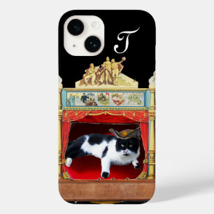 Coques Pour iPhone MARDI GRAS MASQUERADE THÉÂTRE CAT Monogramme