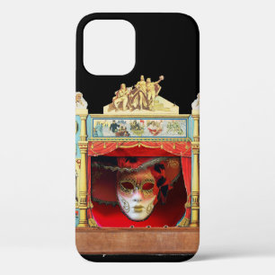 Coque iPhone 12 MARDI GRAS MASQUERADE THÉÂTRE DE BALL STATION Mono