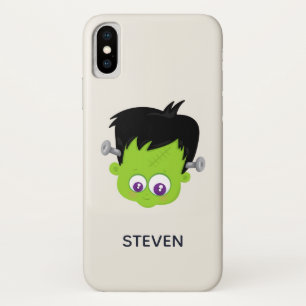 Case-Mate iPhone Case Mare Green Frankenstein Monster face Halloween