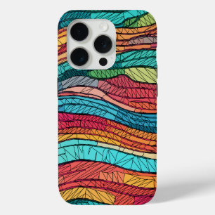 Coque iPhone 15 Pro Marée mosaïque