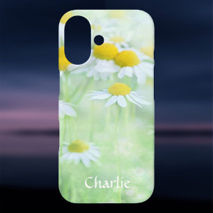 Coque Pour iPhone 16 Marguerites dans un champ