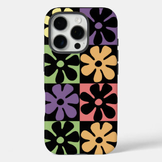 Coques iPhone 16 Pro Marguerites rétro des années 1970