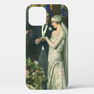 Coques Pour iPhone Mariage Vintage, Mariée et Marié avec Ménorah
