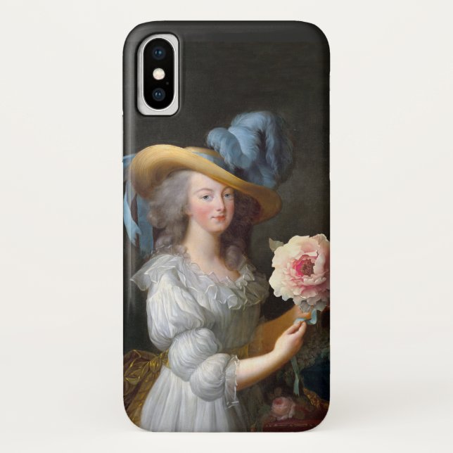 Coques Case-Mate iPhone Marie Antoinette à la pivoine rose (Dos)