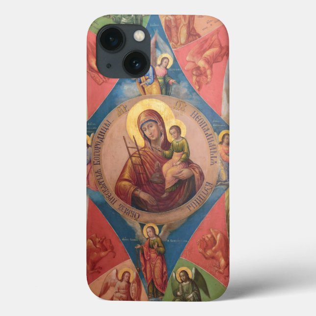 Coques Case-Mate iPhone Marie, Jésus Et Les Anges (Verso)