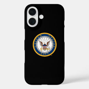 Coque Pour iPhone 16 Marine américaine   Emblème de la marine