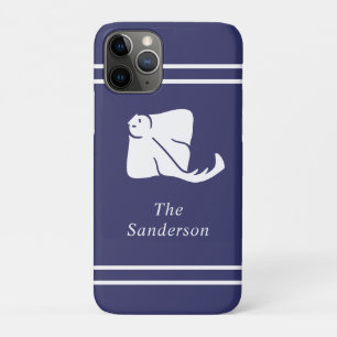 Case-Mate iPhone Case Marine Bleu Côtier Nautique Stingray Manta Ray Por
