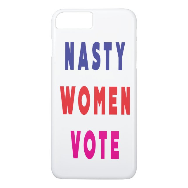 Coques Case-Mate iPhone Marine bleu rose rouge Magenta Nasty Femmes Vote (Dos)