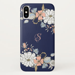 Case-Mate iPhone Case Marine Blush Pink Floral Personnalisé