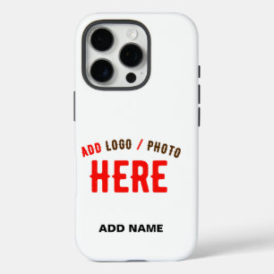 COQUES iPhone 16 PRO MARQUE BLANCHE MODERNE ET PERSONNALISABLE VÉRIFIÉE
