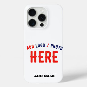 COQUE iPhone 15 PRO MARQUE BLANCHE MODERNE ET PERSONNALISABLE VÉRIFIÉE