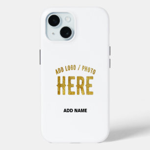 COQUE POUR iPhone 15 MARQUE BLANCHE VERIFIEE PERSONNALISABLE MODERNE ET