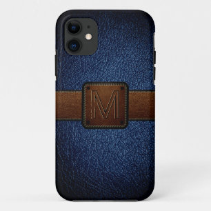 Coque Case-Mate Pour iPhone Marque marron bleu foncé