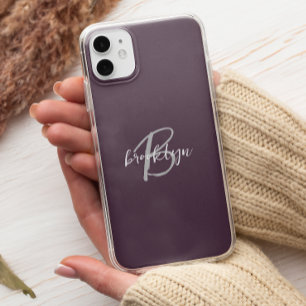 Case-Mate iPhone Case Marque-page tendance violet gris blanc 