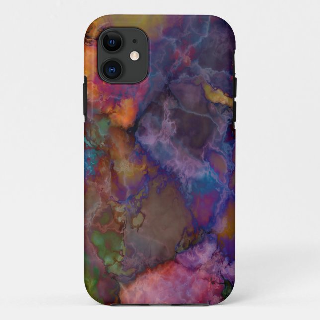 Coques Case-Mate iPhone Marque Peacock Ore Chalcopyrite (Dos)