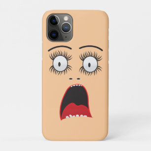 Coque iPhone 11 Pro Marrant visage de femme surprisée