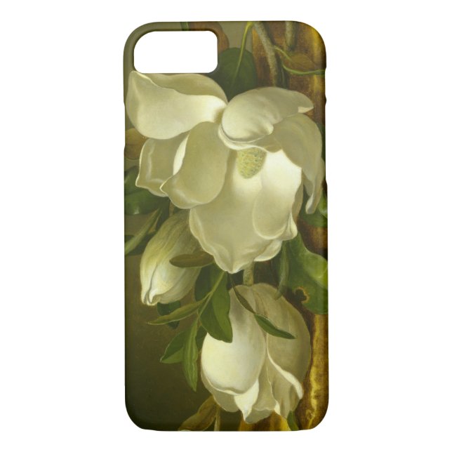 Coques Case-Mate iPhone Martin Johnson Heade - Magnolias sur Gold Velvet (Dos)