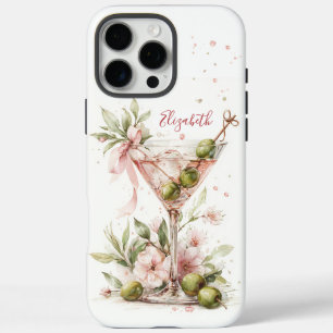 Coques iPhone 16 Pro Max Martini Élégant Monogrammé