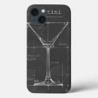 Martini noir et blanc Plan directeur