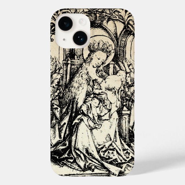 Coques Case-Mate iPhone Mary Jesus Madonna Enfant (Verso)