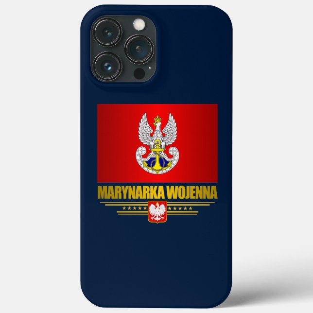 Coques Case-Mate iPhone Marynarka Wojenna (Marine polonaise) (Verso)
